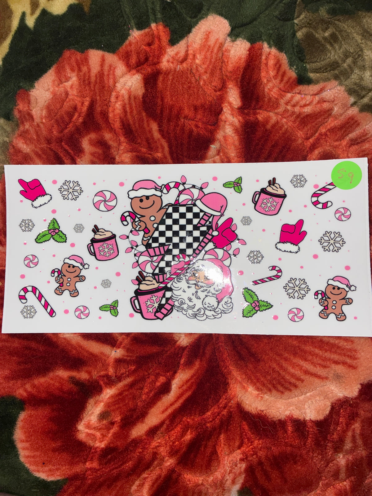 Christmas Decal #59💚❤️