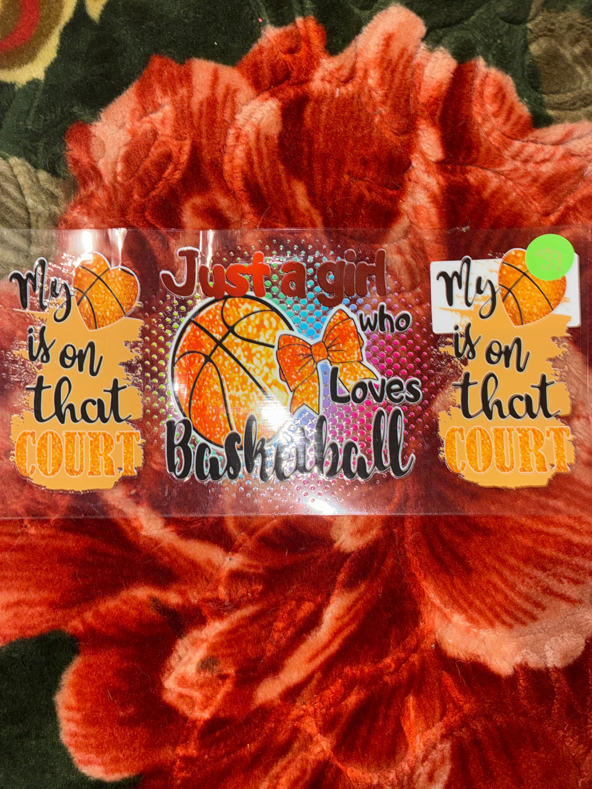 Basketball Girlies🧡 Decal #39