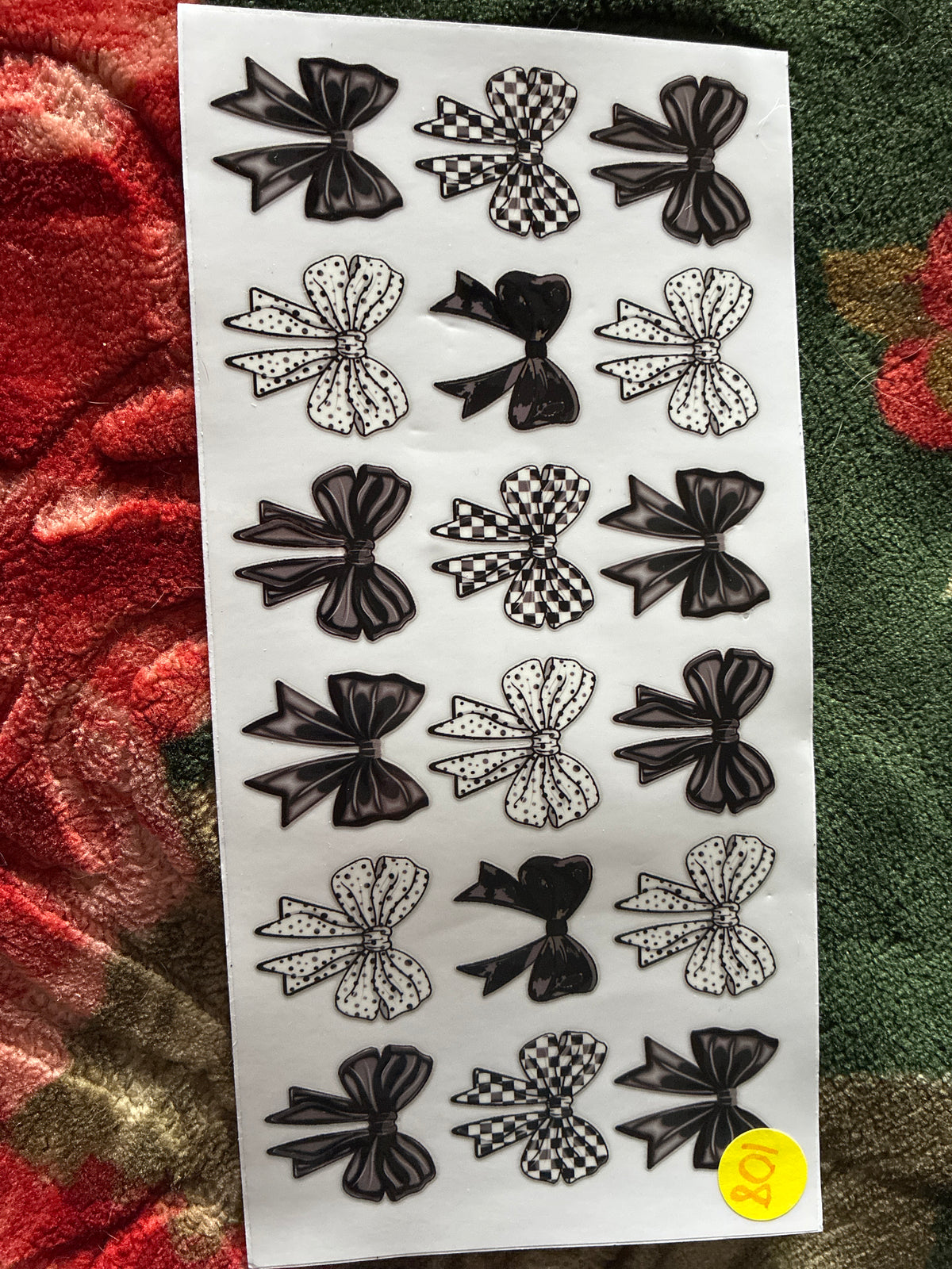BLACK BOWS#108🖤