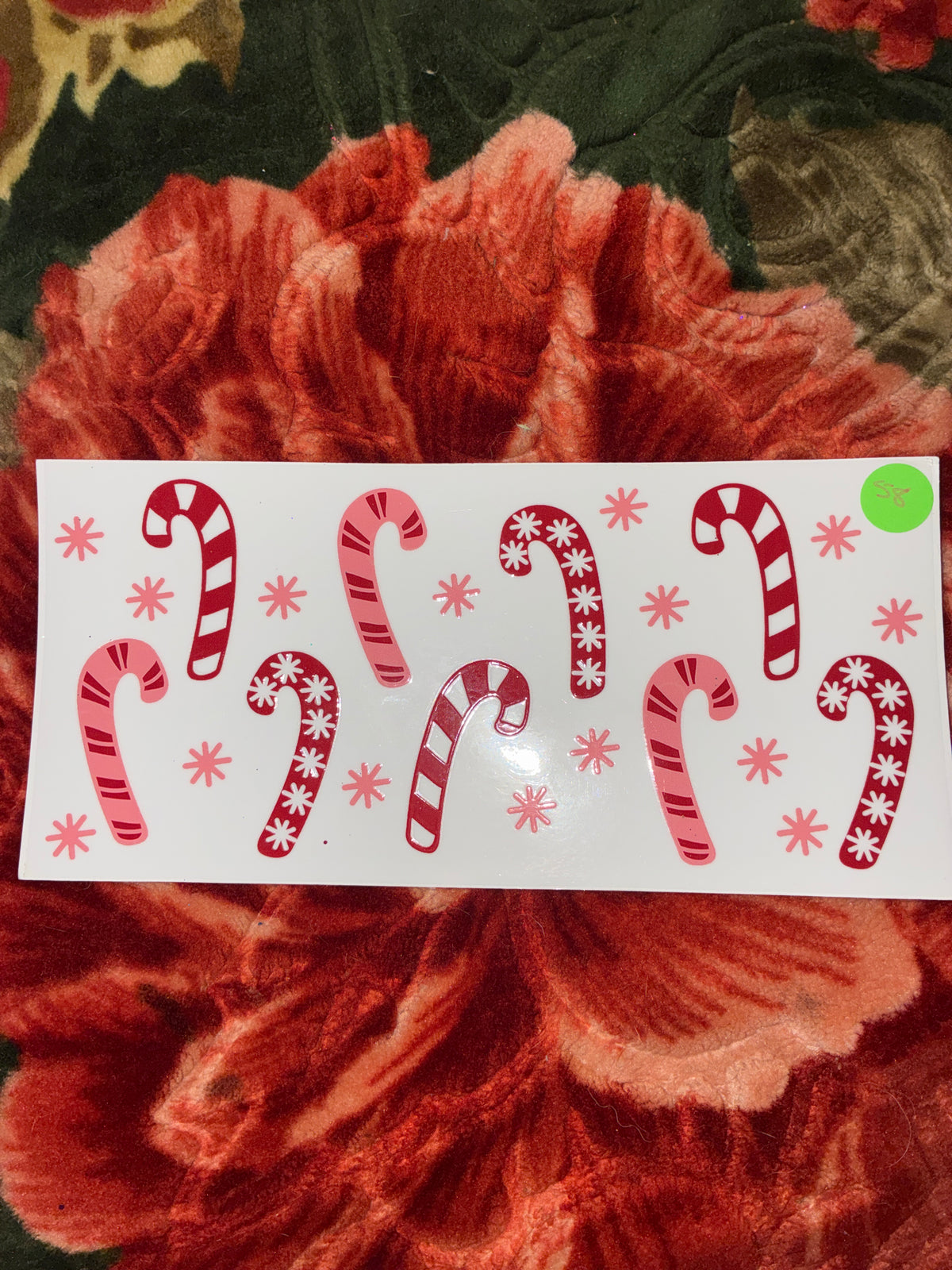 Candy Cane Decal #58❤️